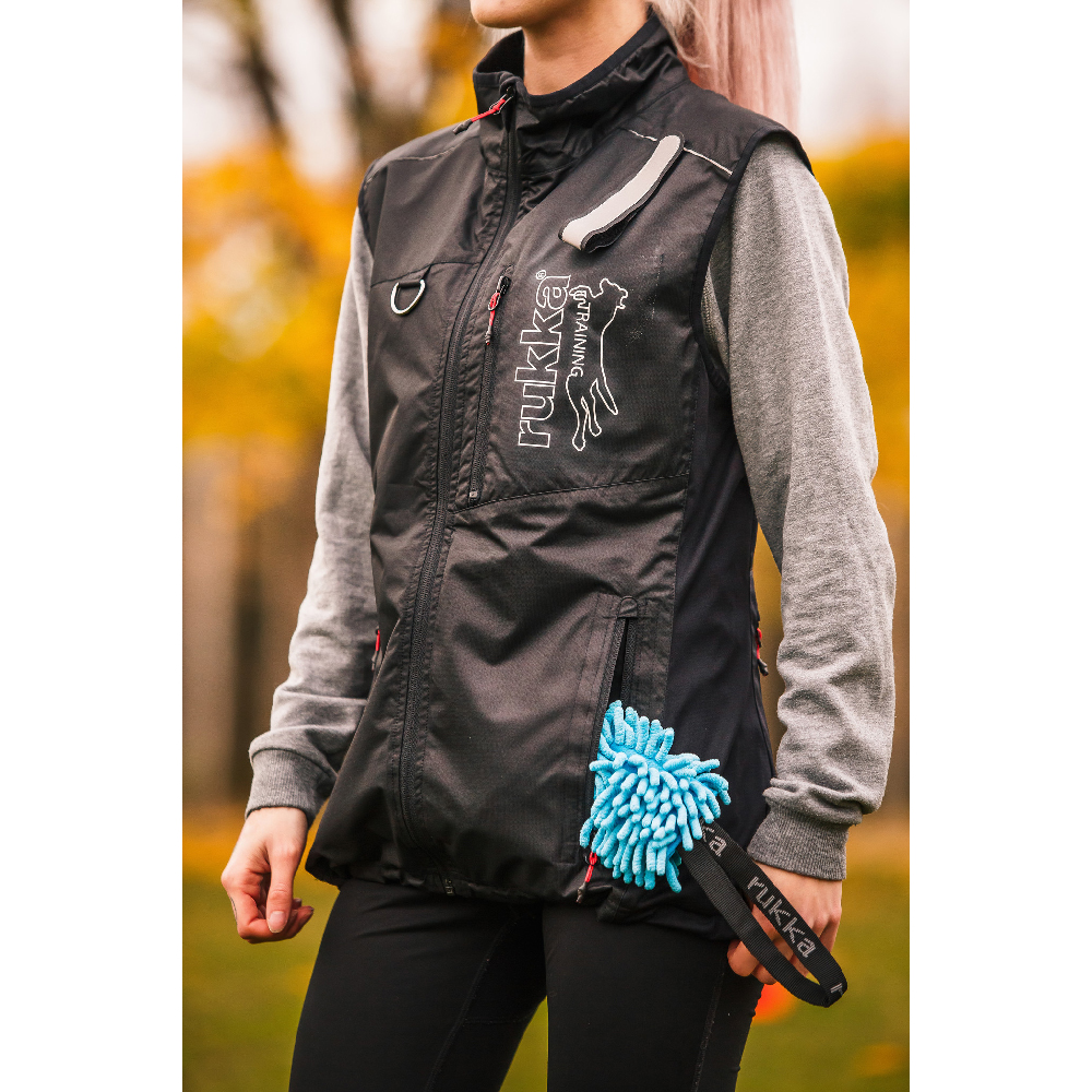 Rukka Trainingsweste schwarz - Gr. XS bis XXL Mantel, Weste, Jacke, Rettungsweste, Langarm