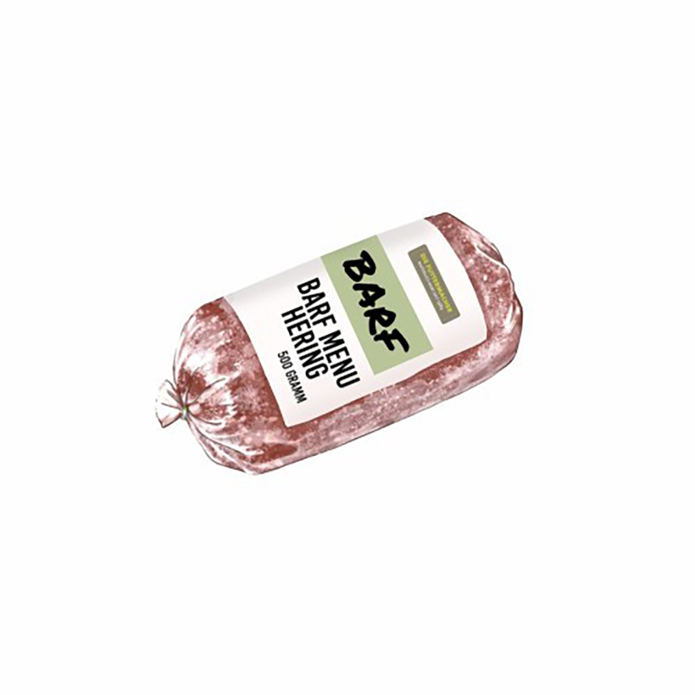 Futtermacher Barf Menü Hering 500 g Essen, Fleisch, Schwein, Schinken