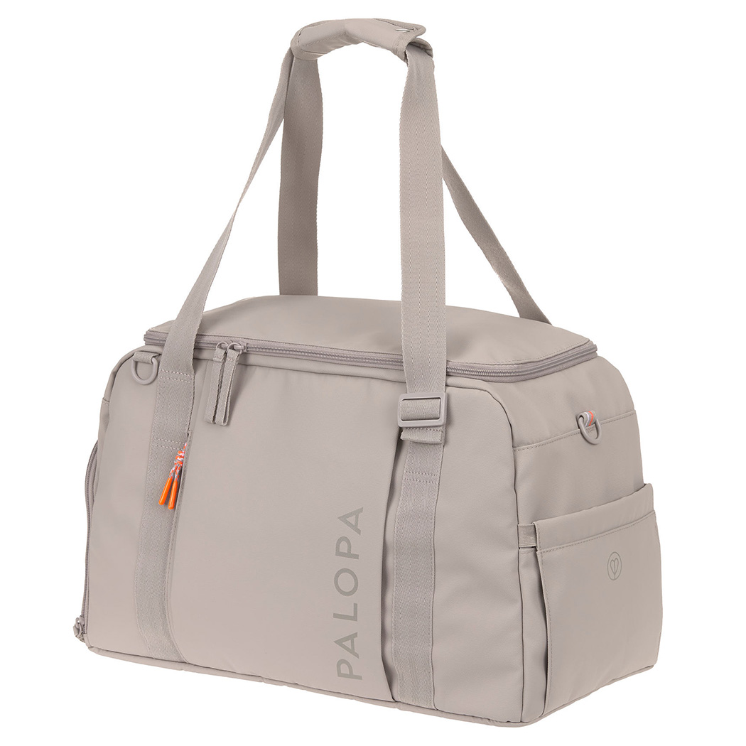 tasche, Reisetasche, grau, Nylon, Seitentasche