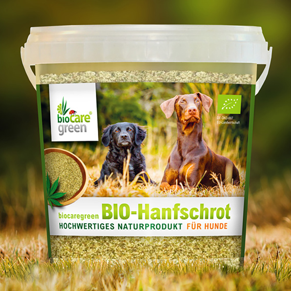 biocaregreen BIO Hanfschrot 400g  DE-ÖKO-001