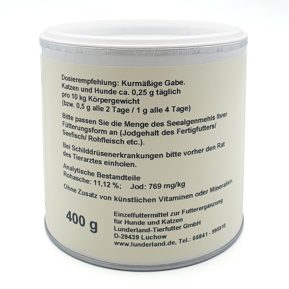 Dosenfuttermittel, Tierfutter, Hund/Katze, 400 g, Nährstoffangaben