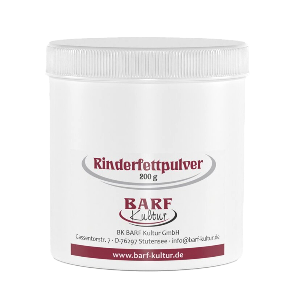 pulver, bara, rinderfett, kultur, 200 g