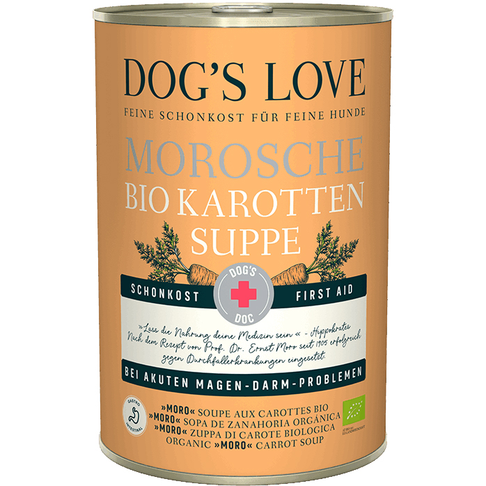 DOG’S LOVE Morosche Bio Karotten Suppe 400g - AT-ÖKO-902