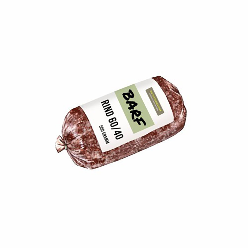 Futtermacher Rind 60-40 500g - Muskelfleisch durchwachsen Essen, Fleisch, Schwein