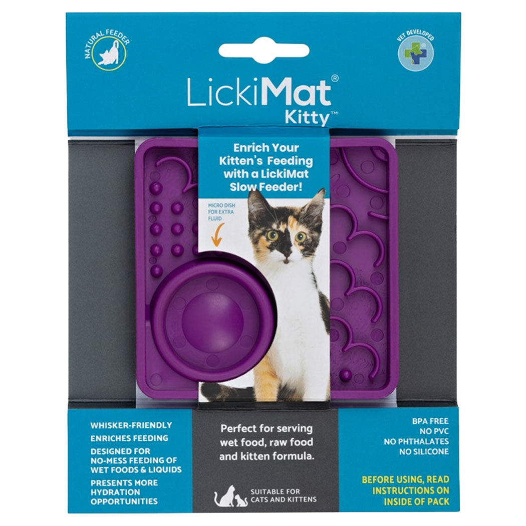 Katzenspielzeug, LickiMat, Katze, Fütterungszubehör, Futter-Spielzeug