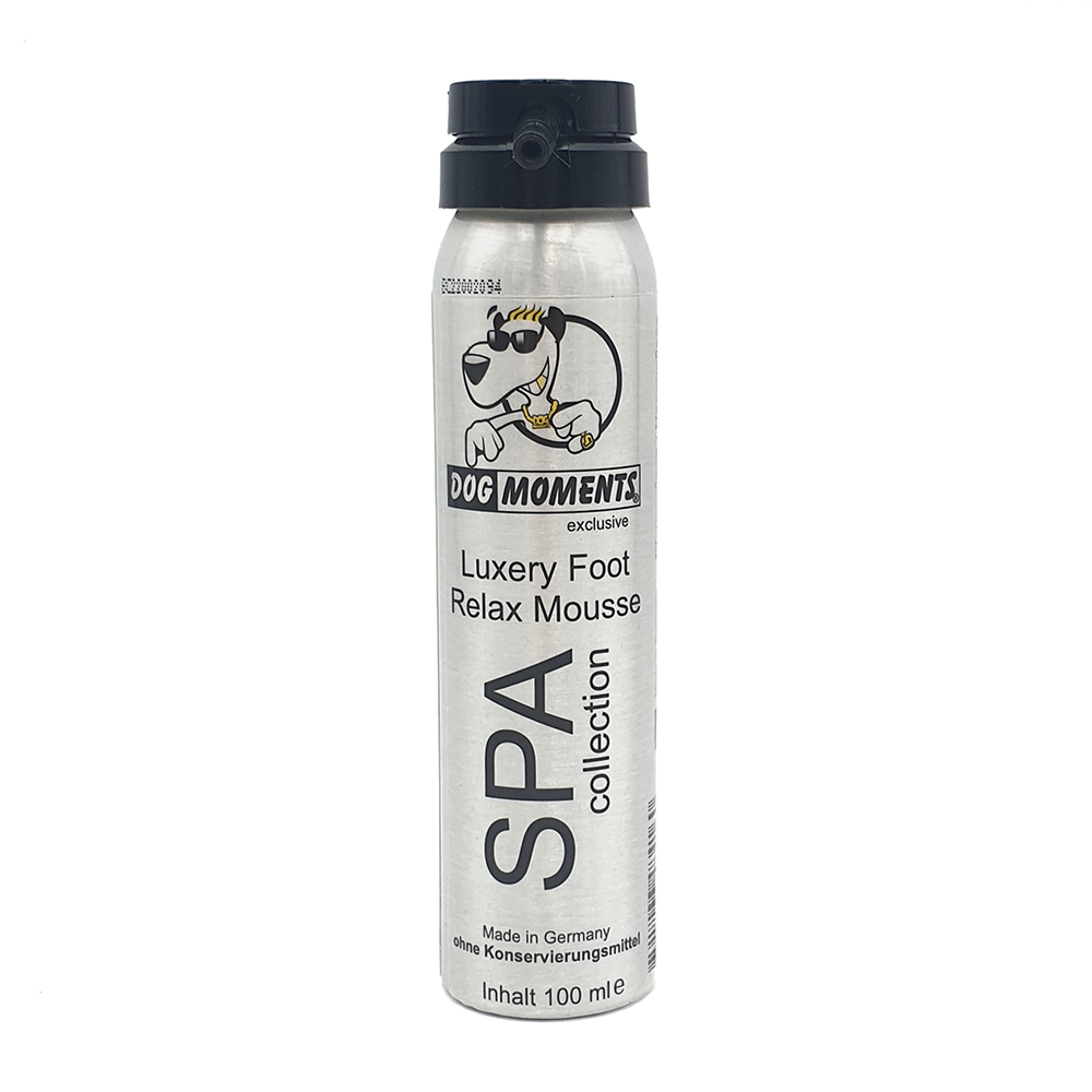 DogMoments Luxery Foot Relax Mousse mit Lotusblütenextrakt 100ml DogMoments Luxery Foot Relax Mousse mit Lotusblütenextrakt 100ml
