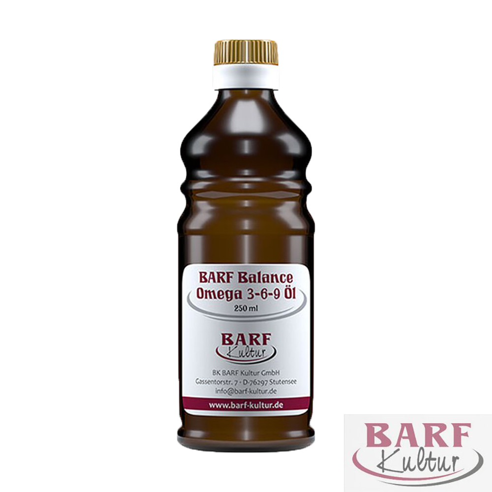 Omega-3-6-9, Öl, Barf Balance, BARF Kultur, 250 ml