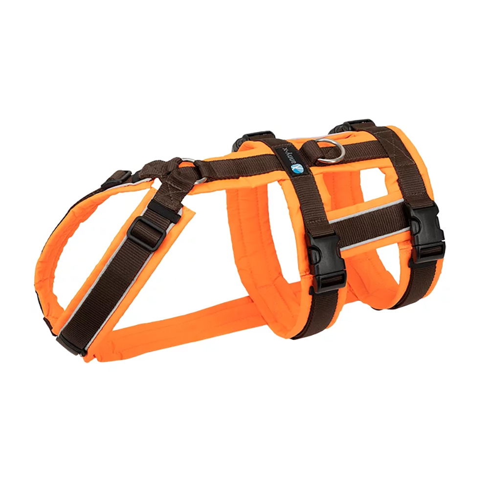 anny-x Brustgeschirr safety Protect leuchtorange braun - XS bis L