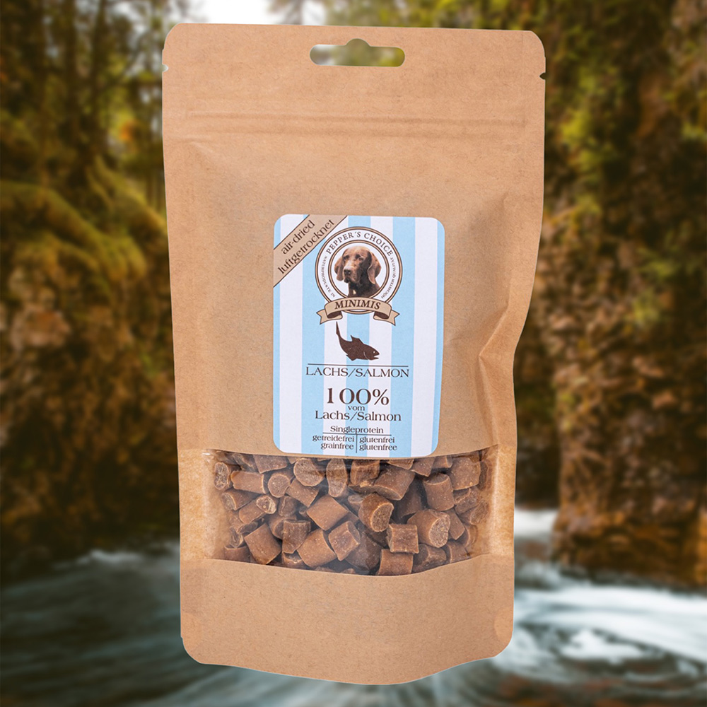 Hunde-Leckerli, Lachs, Salmon, getreidefrei, 120 g