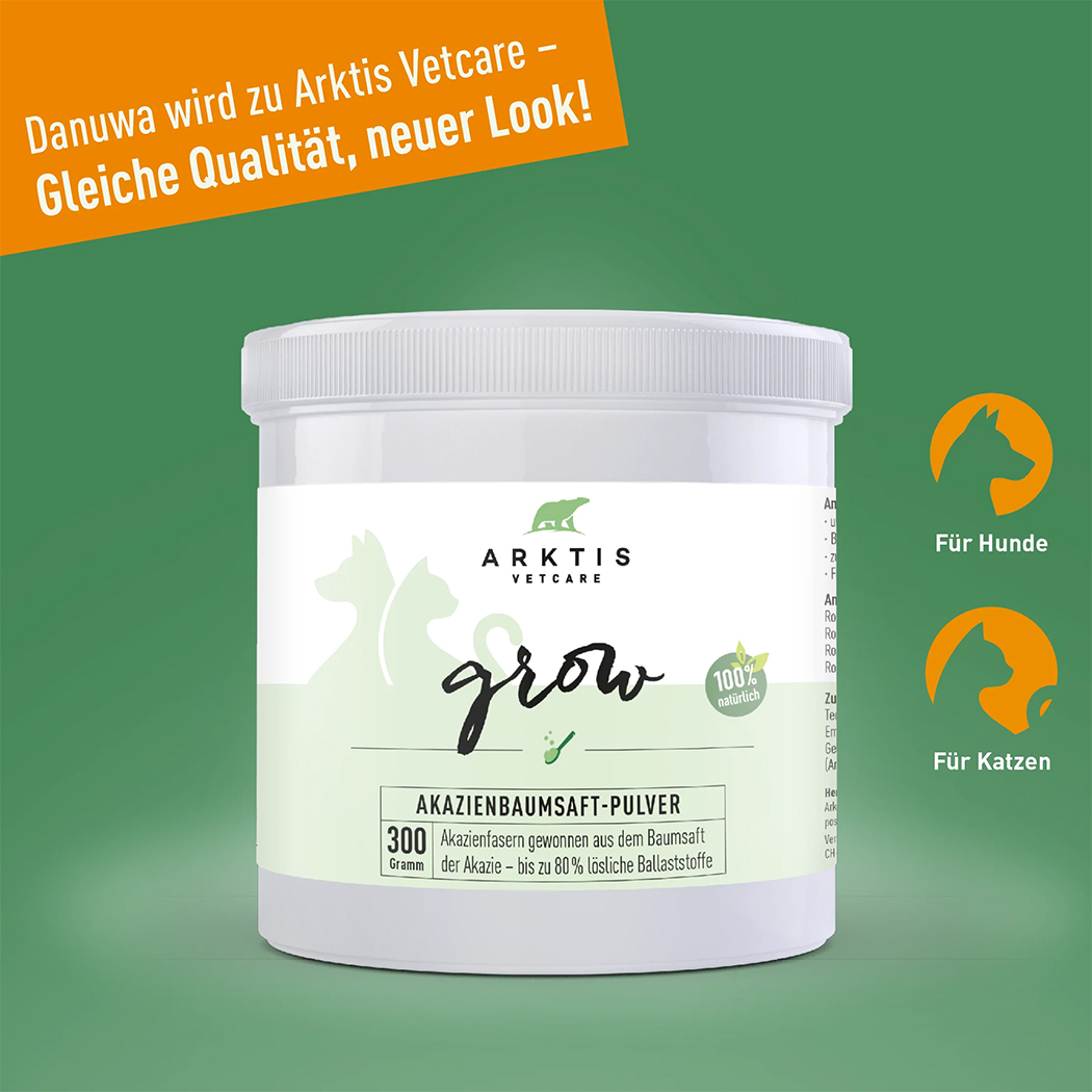 Katzensupplement, Akazienbaumsaft, Pulver, Tierzusatz, Baumsaft