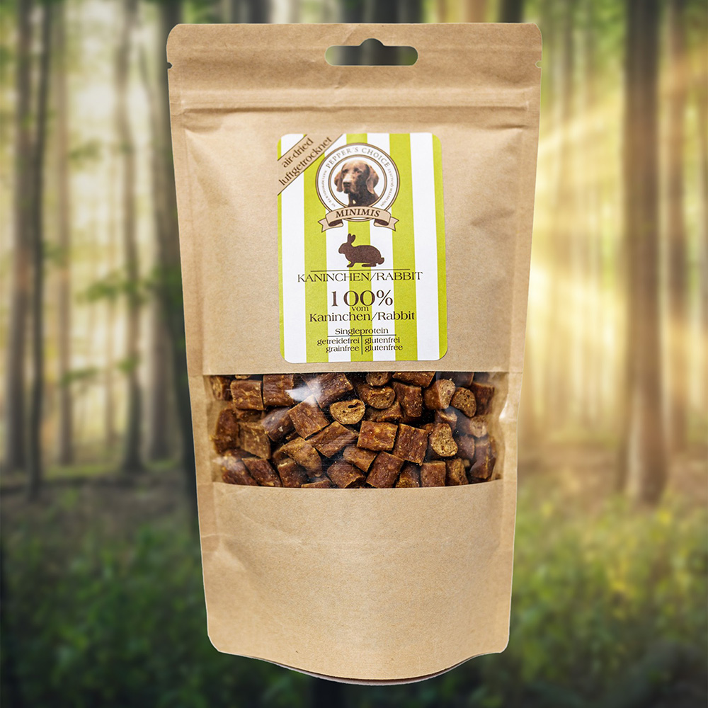 Hundesnacks, Knochenstücke, Hundeleckerli, Bio-Produkt, Beutelverpackung