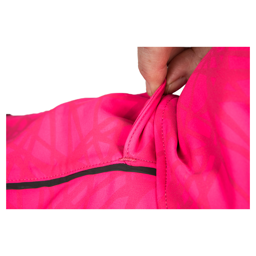 Reißverschluss, Nähte, Pink, Jacke, Storm-/Wasserdicht
