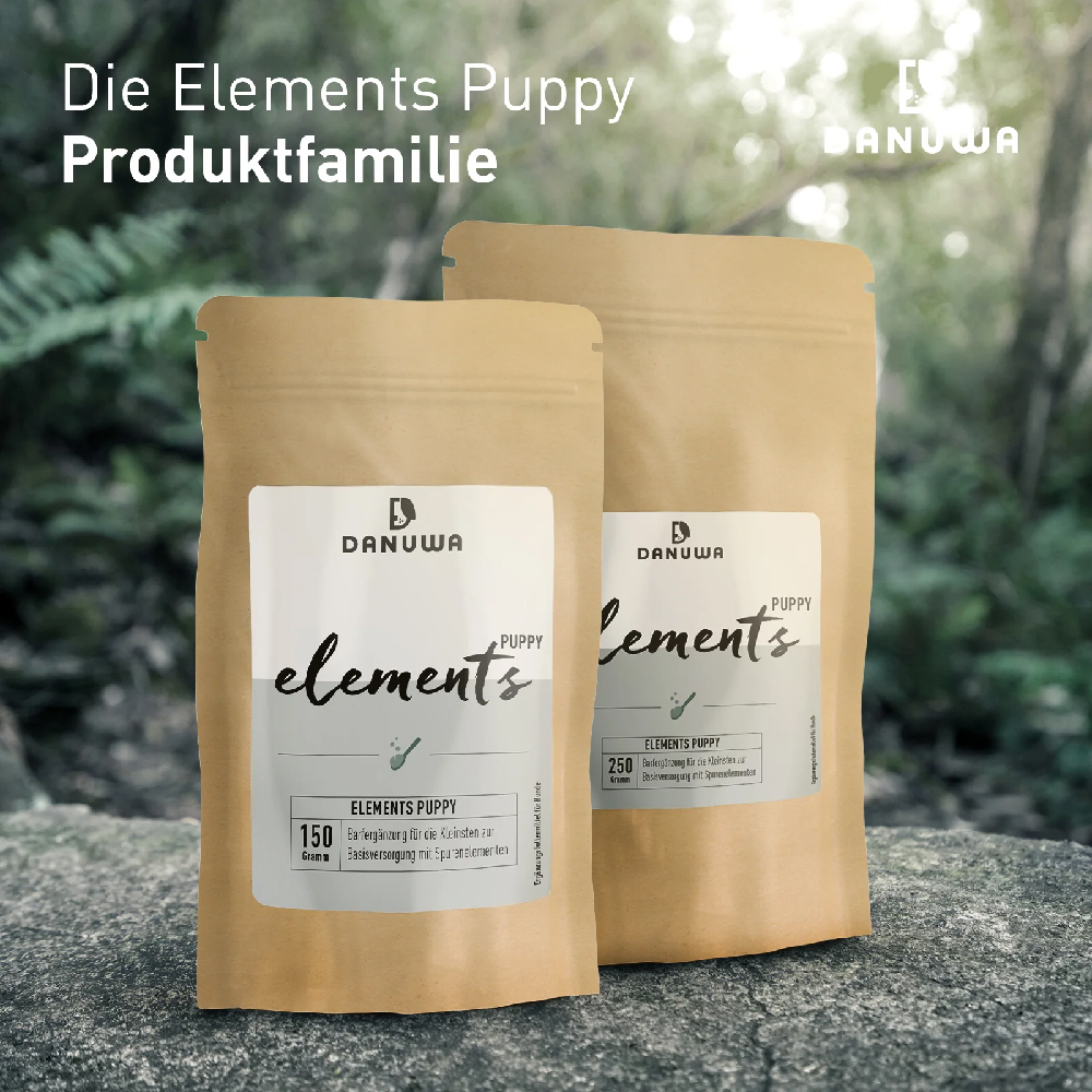 Danuwa Elements Puppy Zink, Mangan, Kupfer 150g oder 250g