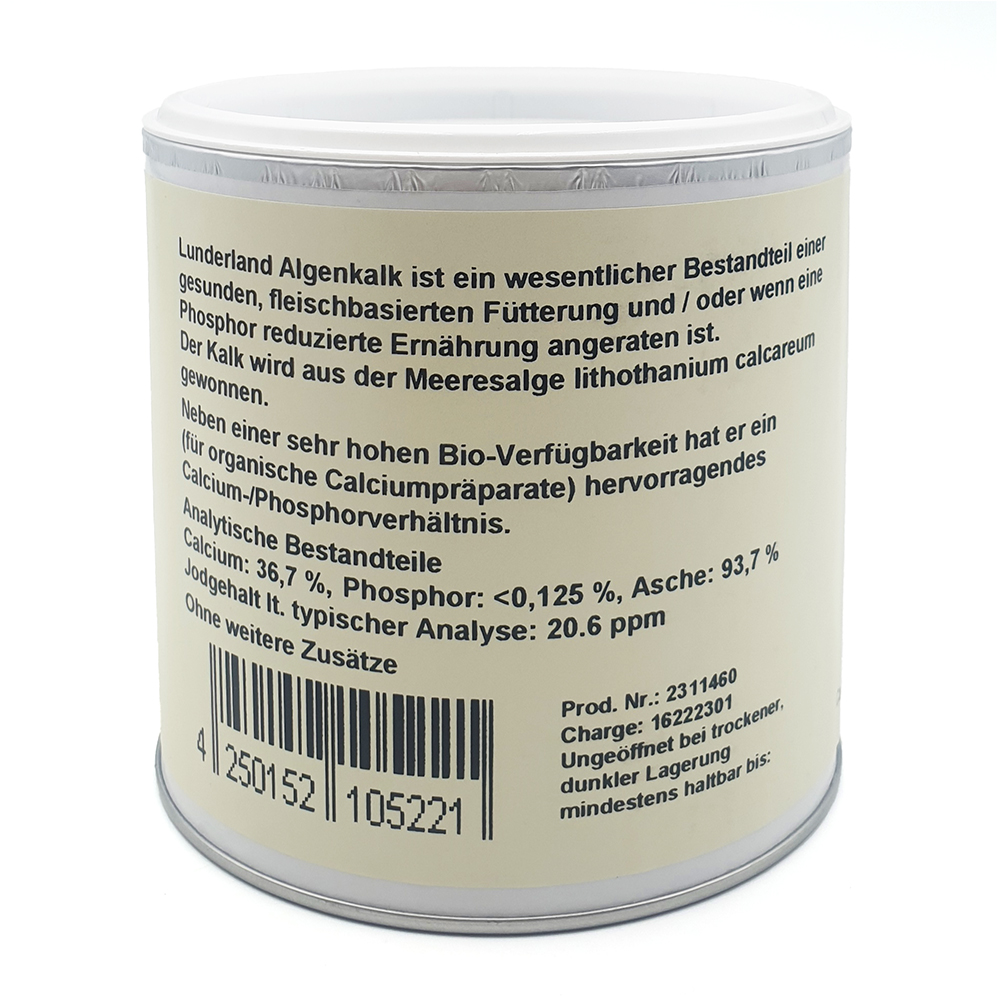 Kalkstein, Kalk, Dosenverpackung,  Calcium, Meeresalge