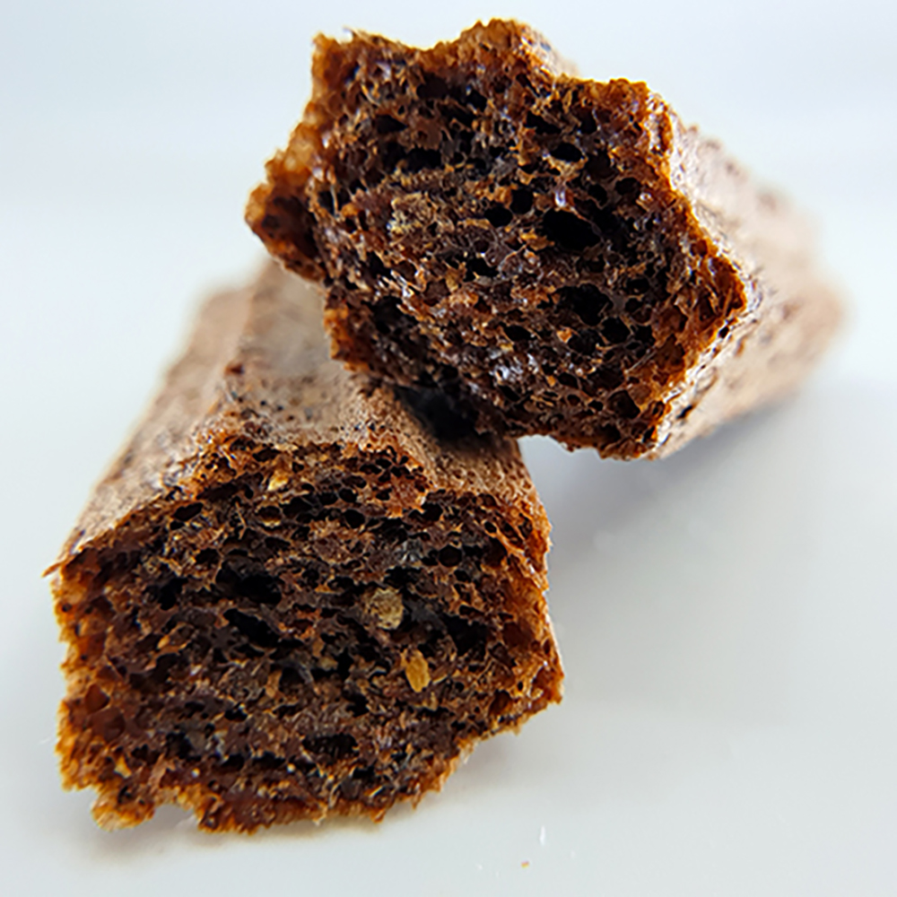 Schoko-Bananenbrot, Brownie-ähnlich, Kuchenstück, Hefeteig, Kompaktes Brot