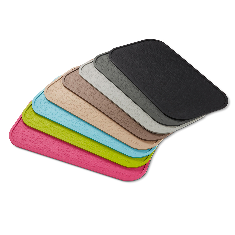 Wolters Napfunterlage Rainbow 30cm x 55cm in div. Farben Matte