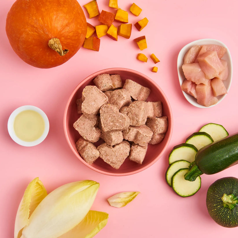 Trockenfutter, Katzenfutter, Snack, Kekse, Putenwürfel