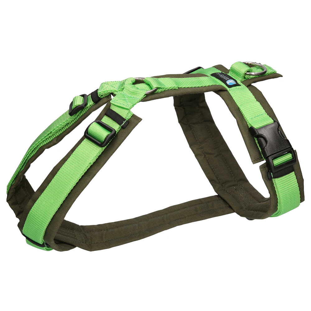 anny-x Brustgeschirr Fun oliv hellgrün - XXS bis XL Harness