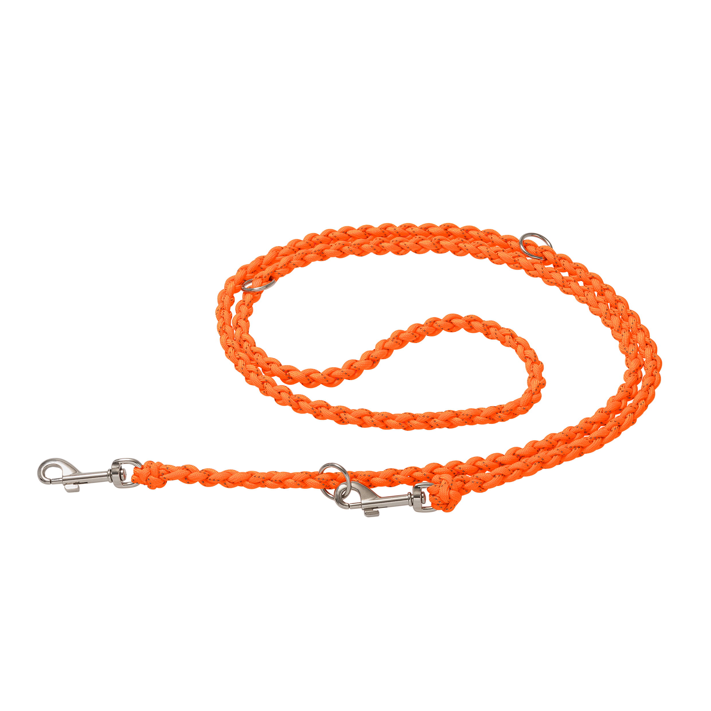 neon-orange, paracord, Leine, Schnur, verstellbar