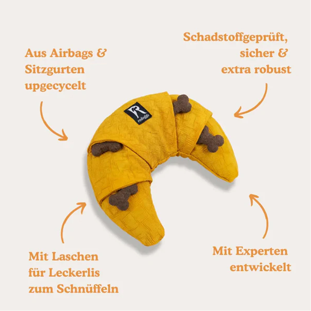 Schuh, Kuschelkissen, Tierform, Gelb, gewellt