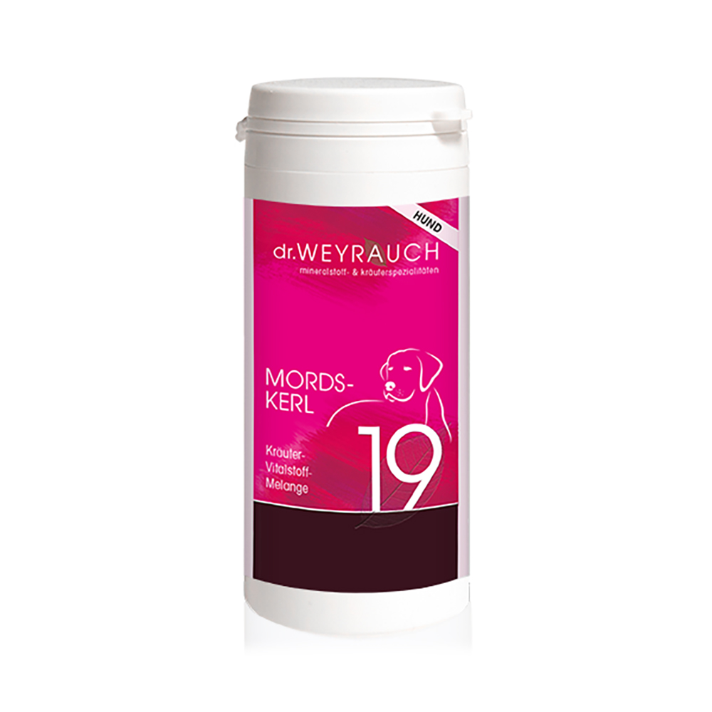 dr WEYRAUCH Nr 19 Mordskerl 60 oder 180 Kapseln Kosmetik, Flasche, Shaker
