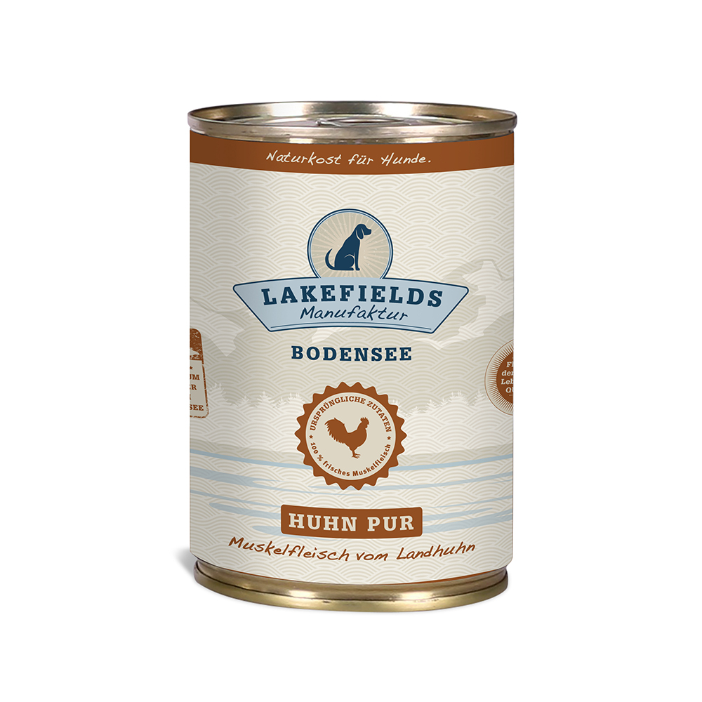 Lakefields Reinfleischdose Huhn pur 400g Lakefields Reinfleischdose Huhn pur 400g