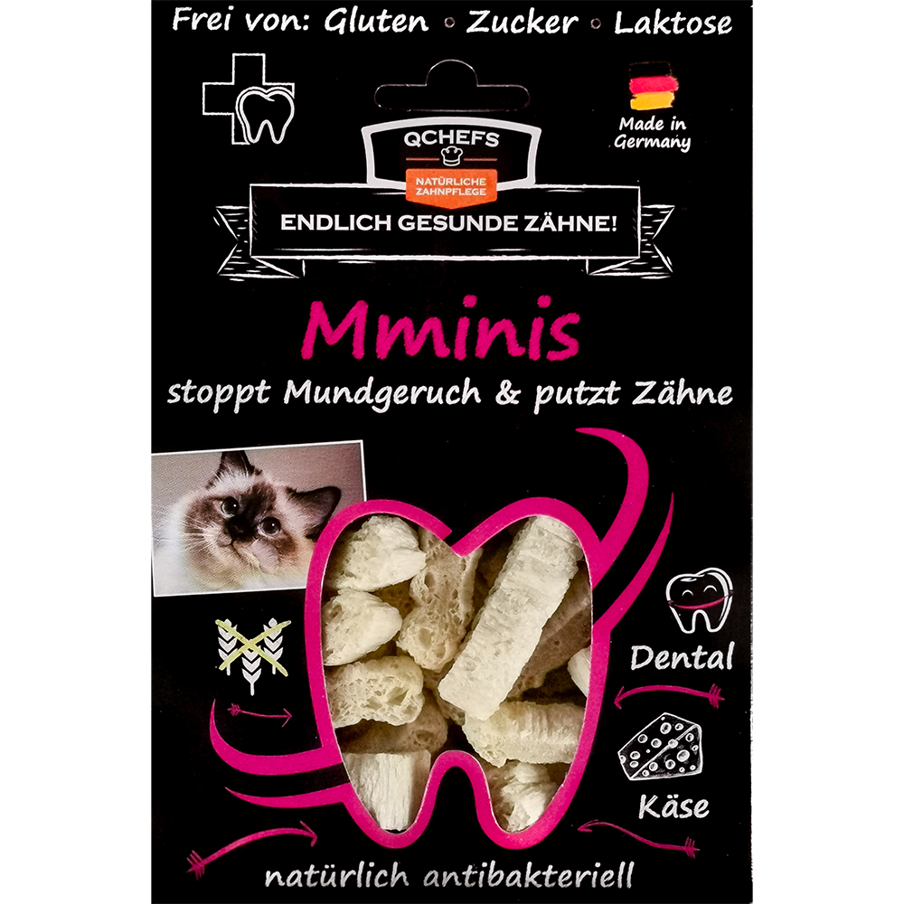 Katzenleckerlis, Zahnreinigung, Zahnpflege, Käse, Dental
