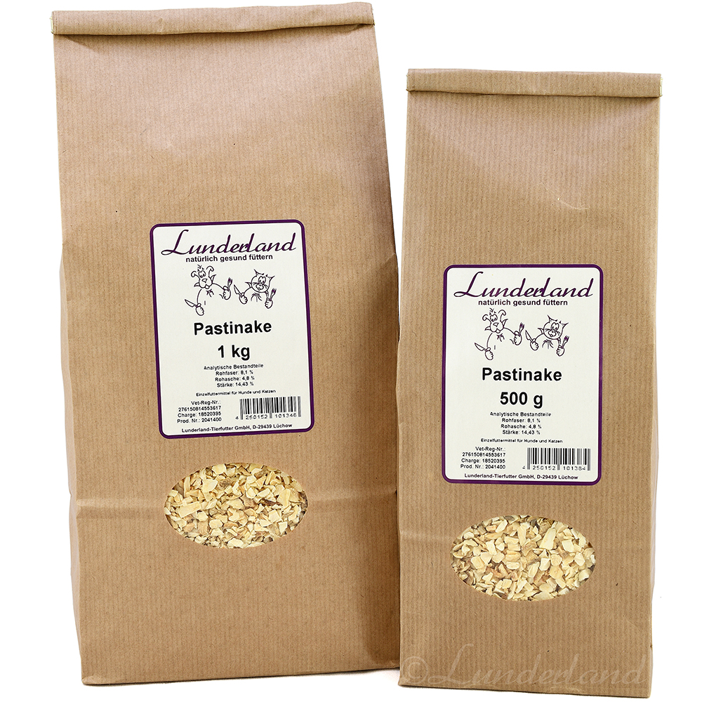 Pastinake, Pastinakestücke, Wurzelgemüse, Biokost?, Futter