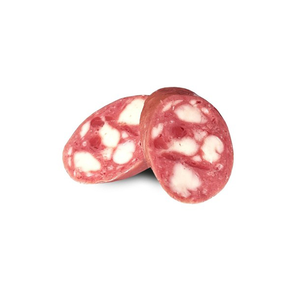 Wurstscheiben, Salami, Rohwurst, Schwarzrot, Fleischware