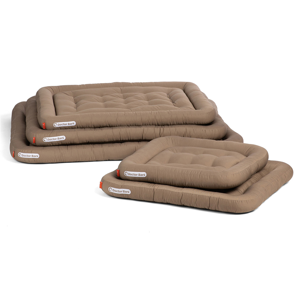 Doctor Bark orthopädisches Hundekissen goldbraun in L, M, XL Doctor Bark orthopädisches Hundekissen goldbraun in L, M, XL