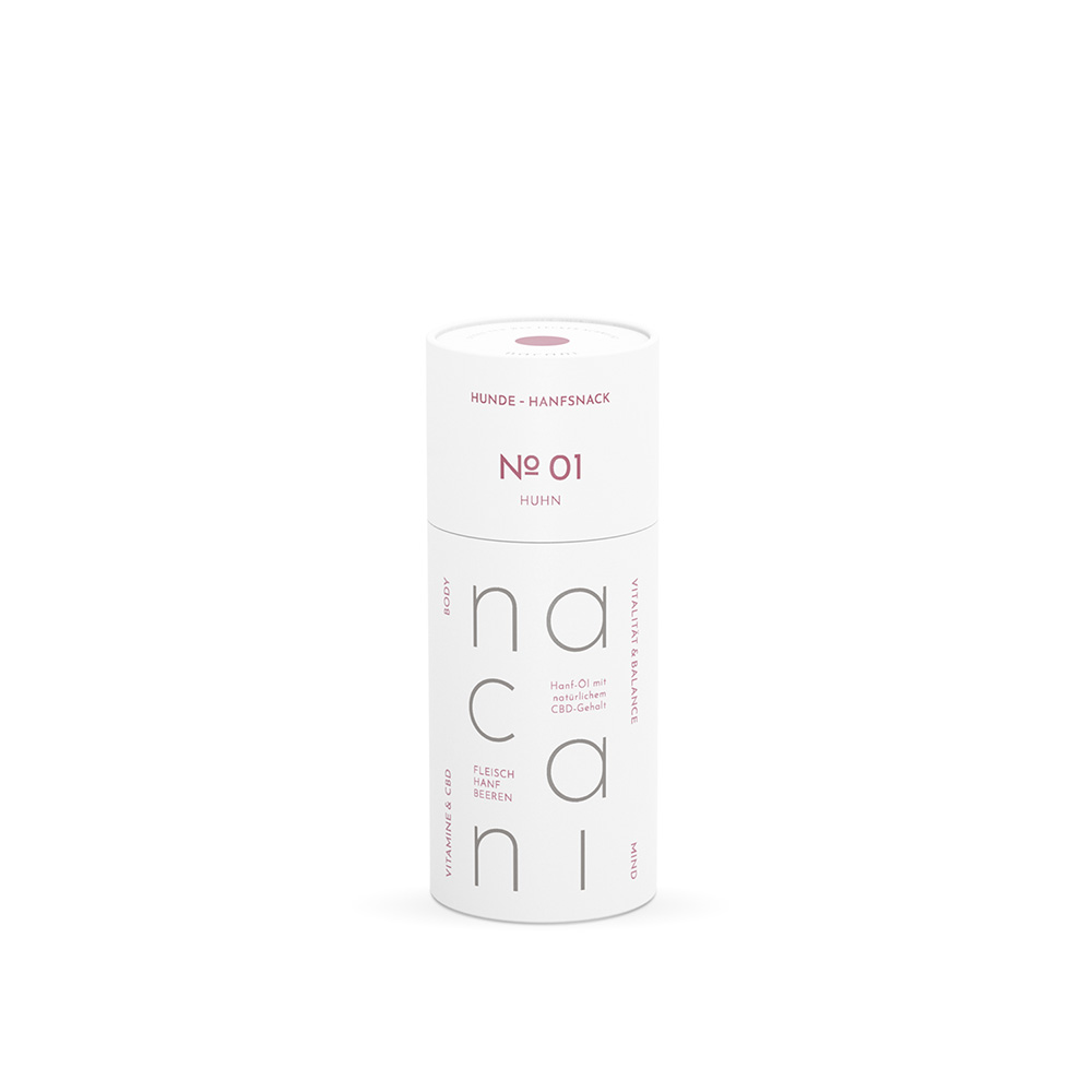 Nacani No1 Huhn Hunde Hanfsnack 120g oder 360g bzw. 60 Kugeln oder 180 Kugeln Nacani No1 Huhn Hunde Hanfsnack 120g oder 360g bzw. 60 Kugeln oder 180 Kugeln