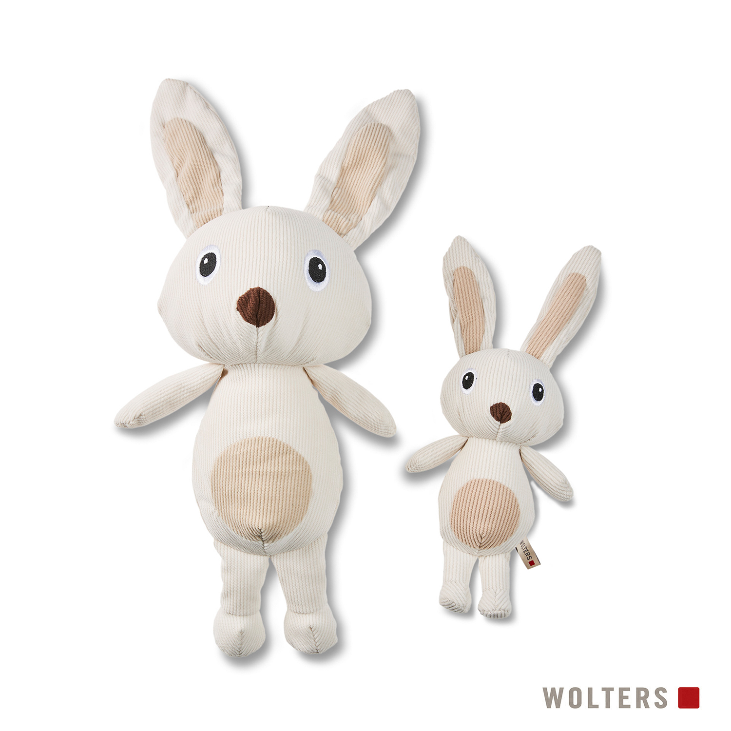 Wolters Plüschhase Hermine - Grösse 24cm oder 36cm