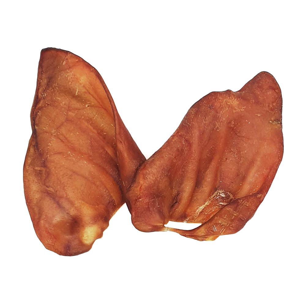 wuffwelt Premium Schweineohren XL - 2 Stück
