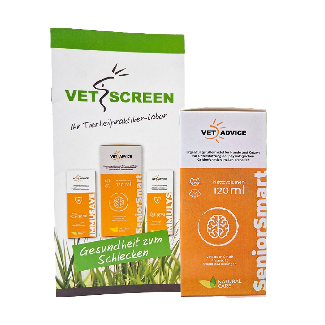 VetScreen, Tiergesundheit, Supplement, 120ml, Senil?