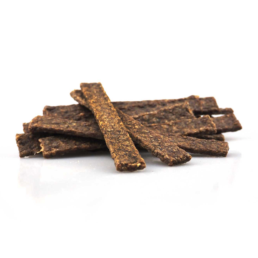 Beef jerky, Jerky sticks, Trockenes Snack, Braun, Sticks