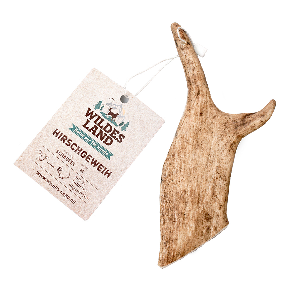 Hirschgeweih, Kauartikel, Wildes Land, Naturdeko, Hunde-Tag