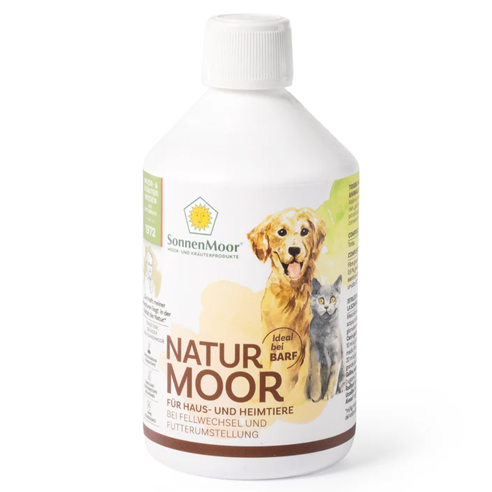 Naturmoor, Tierfutter, Tierpflege, Hund Katzenfutter, Brunnen Allergiker?