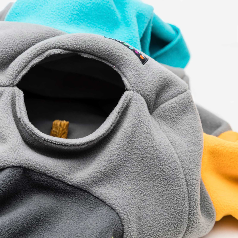 Fleece, Hoodie, Grau, Pullover, Weich