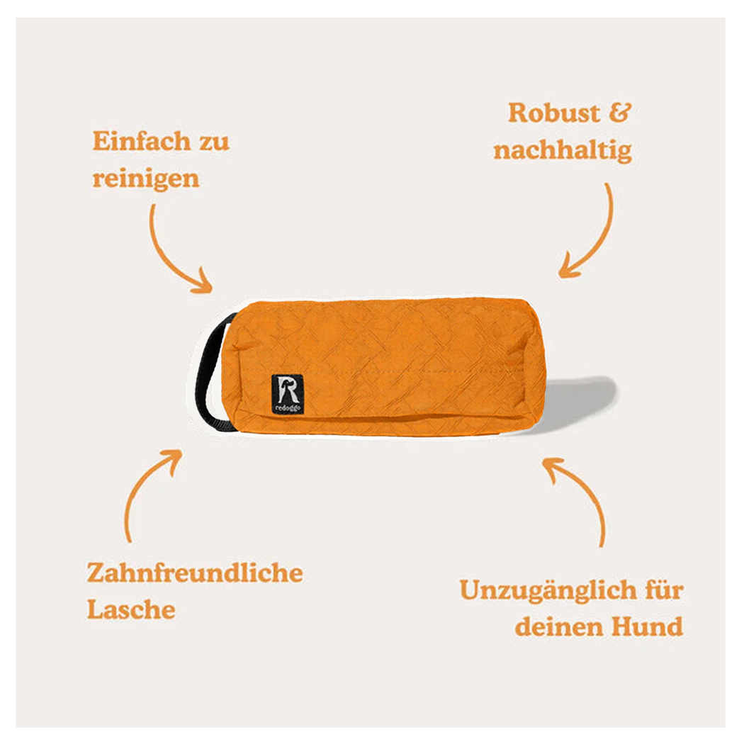 orange, Federmäppchen, Reißverschluss, Canvas, kompakt