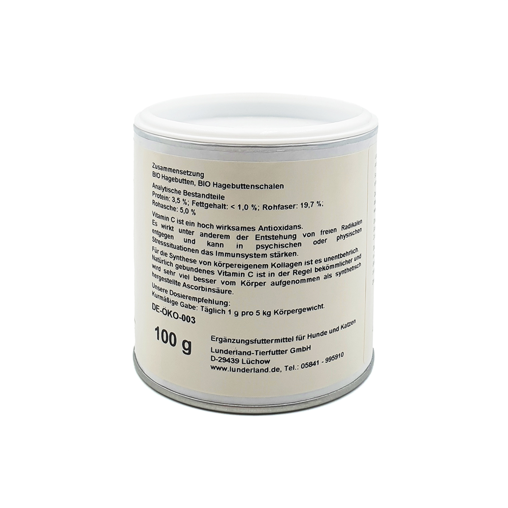 Dosierdose, Protein Ergänzung, Behälter, weißer Deckel, 100 g