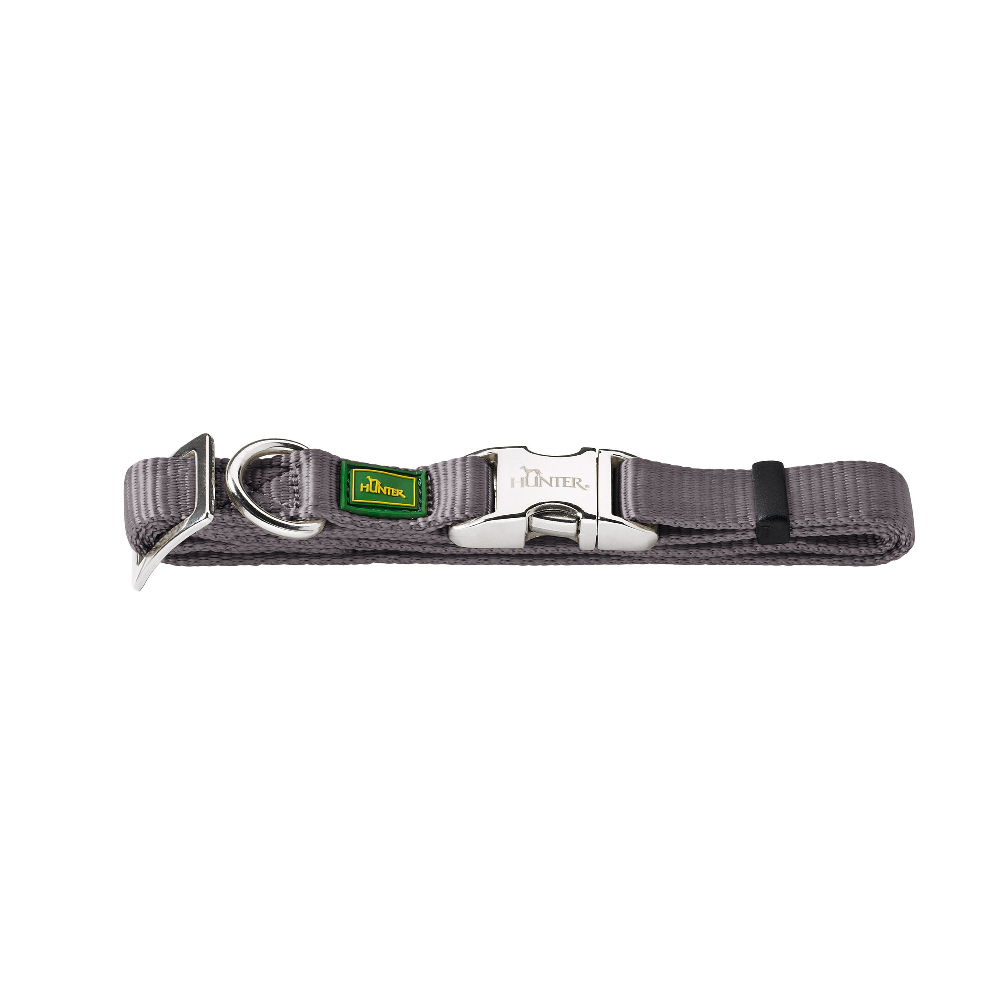 Halsband, Gurt, Stoffband, Klickverschluss, Hunter-Logo