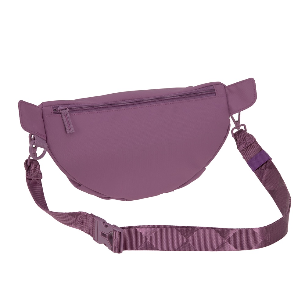 Hüfttasche, Gürteltasche, Reißverschluss, Riemen, Lila