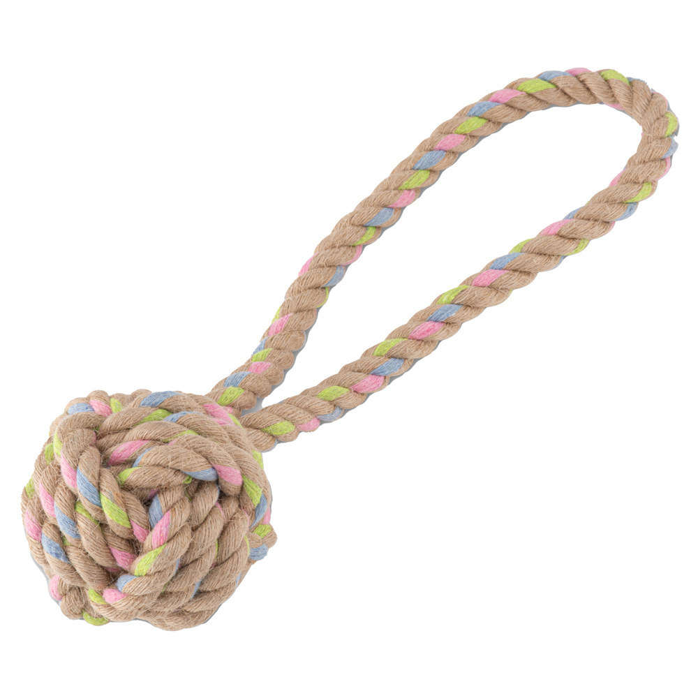 Beco Hemp - Ball with Loop 30 x 8,5 x 8,5 cm Beco Hemp - Ball with Loop 30 x 8,5 x 8,5 cm