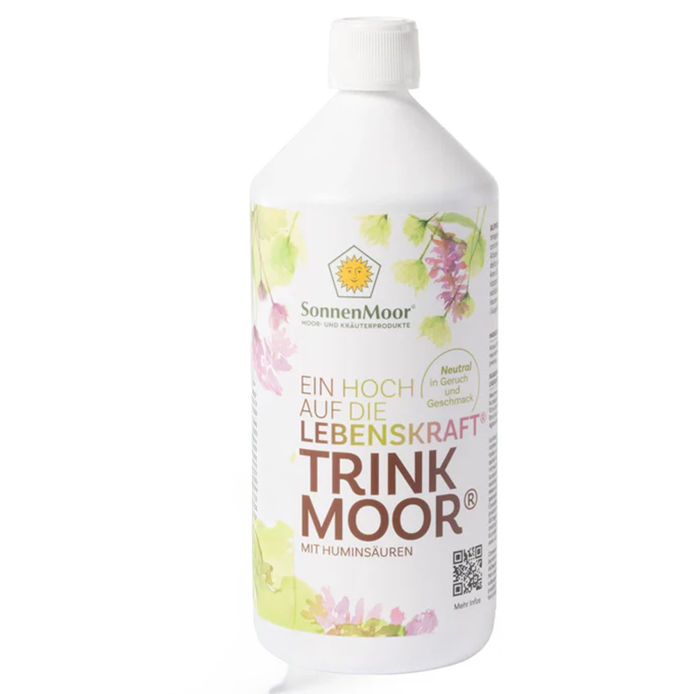 Trinkmoor, Lebensenergie, Huminsäuren, Kunststoffflasche, Neutraler Duft