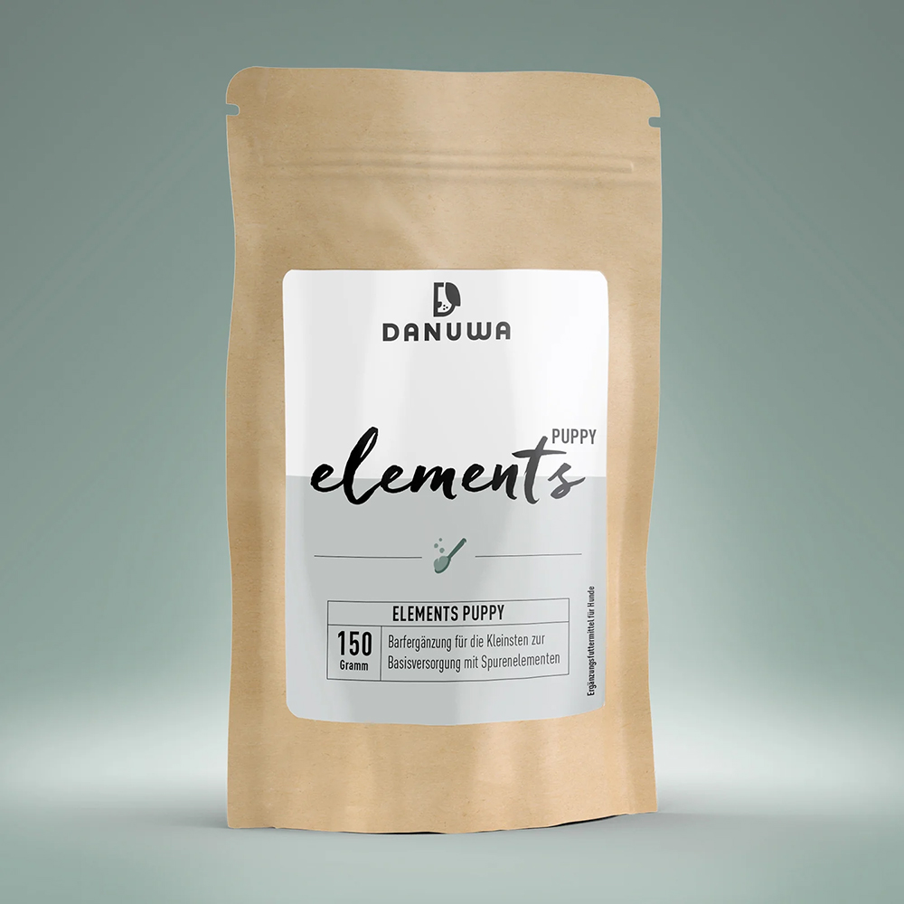 Puppy Futter, Barfergänzung, 150 Gramm, Beutel, Elements Puppy