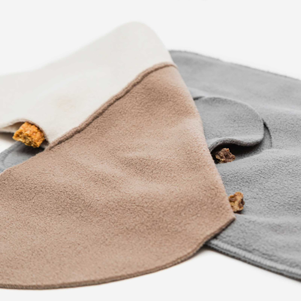 Fleece, Wollig, Mehrfarbig, Weich, Schal