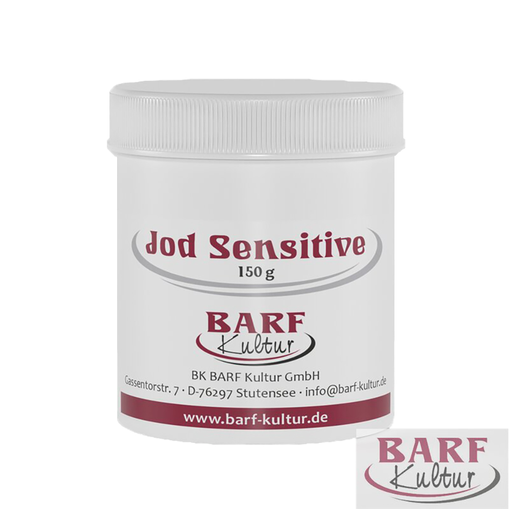 jod, sensitiv, barf-kultur, behälter, dosen