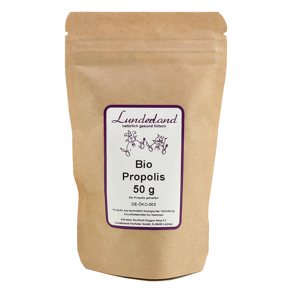 Lunderland Bio Propolis Pulver 50g DE-ÖKO-001