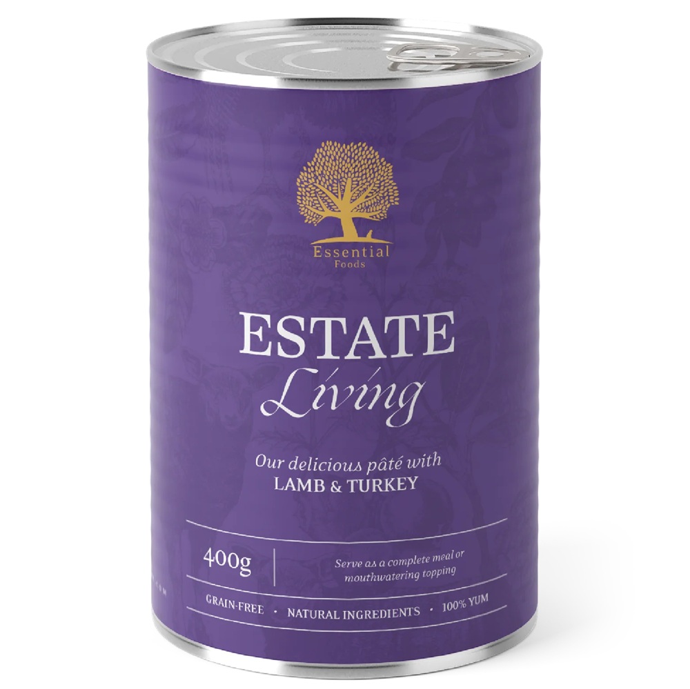 Dosenfutter, Lamm, Lammfleisch & Truthahn, Estate Living, 400g