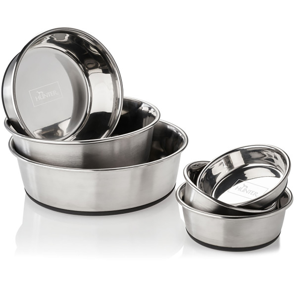 stahlschüssel, runde schüssel, silber, backschüssel, set mit-schüsseln